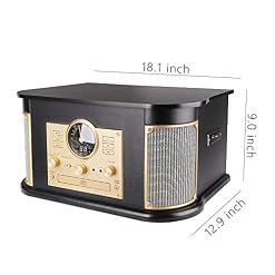 8-en-1 Platine Vinyle avec Bluetooth, CD, Radio FM, Encodage USB/SD, Haut-parleurs Stéréo Intégré, Entrée Auxiliaire, Sortie RCA, Line Out - Les Beatles, Paul McCartney, John Lennon, RIngo Starr, George Harrison 8-en-1 Platine Vinyle avec Bluetooth, CD, Radio FM, Encodage USB/SD, Haut-parleurs Stéréo Intégré, Entrée Auxiliaire, Sortie RCA, Line Out – Image 5