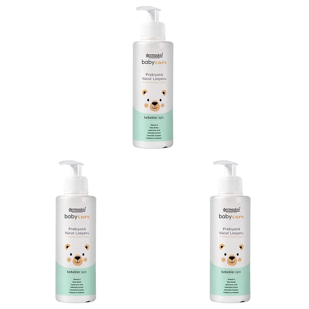 Dermoskin Babycare Probiyotik Vücut Losyonu (3 paketi)