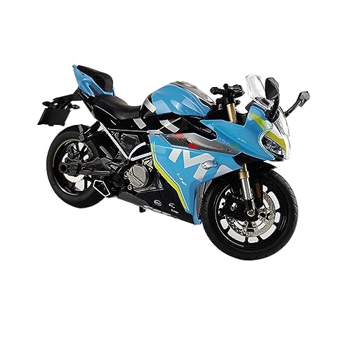 Moto CFMOTO 250SR 1:12 en alliage bleu pour collectionneur