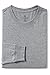 Lands' End Mens Long Sleeve Super-T Tee Gray Heather Tall X-Large