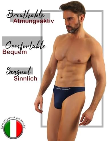 String Homme Sans Coutures En Polyamide/élasthanne - Confortable Pour Le Sport Et Le Quotidien