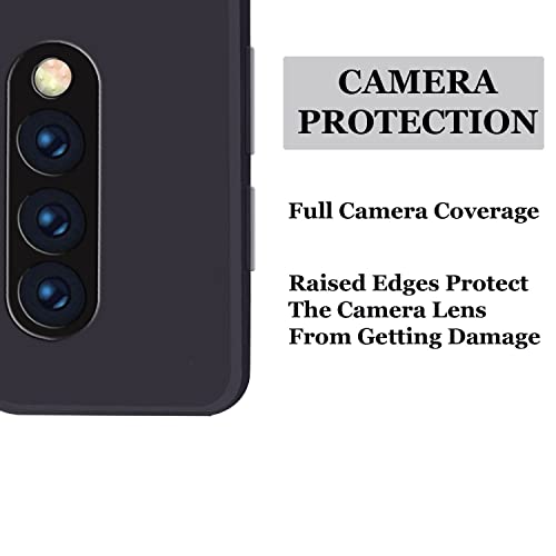 Image of A rtistque Back Cover Case for OnePlus 7 Pro with Camera Protection | Shockproof TPU | Stylish Protective Design | Slim Fit | Ultra Matte | OnePlus 7 Pro Back Cover - Black