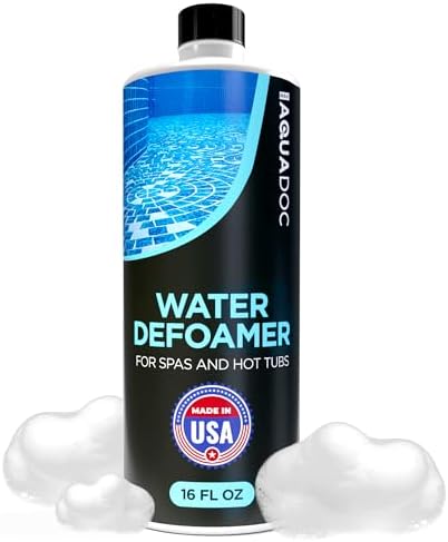 Hot Tub Defoamer - Spa Defoamer for Hot Tub Owners 16oz, Spa Anti Foam to Keep Foam Down, HotTub Chemicals Made in The USA - AquaDoc
