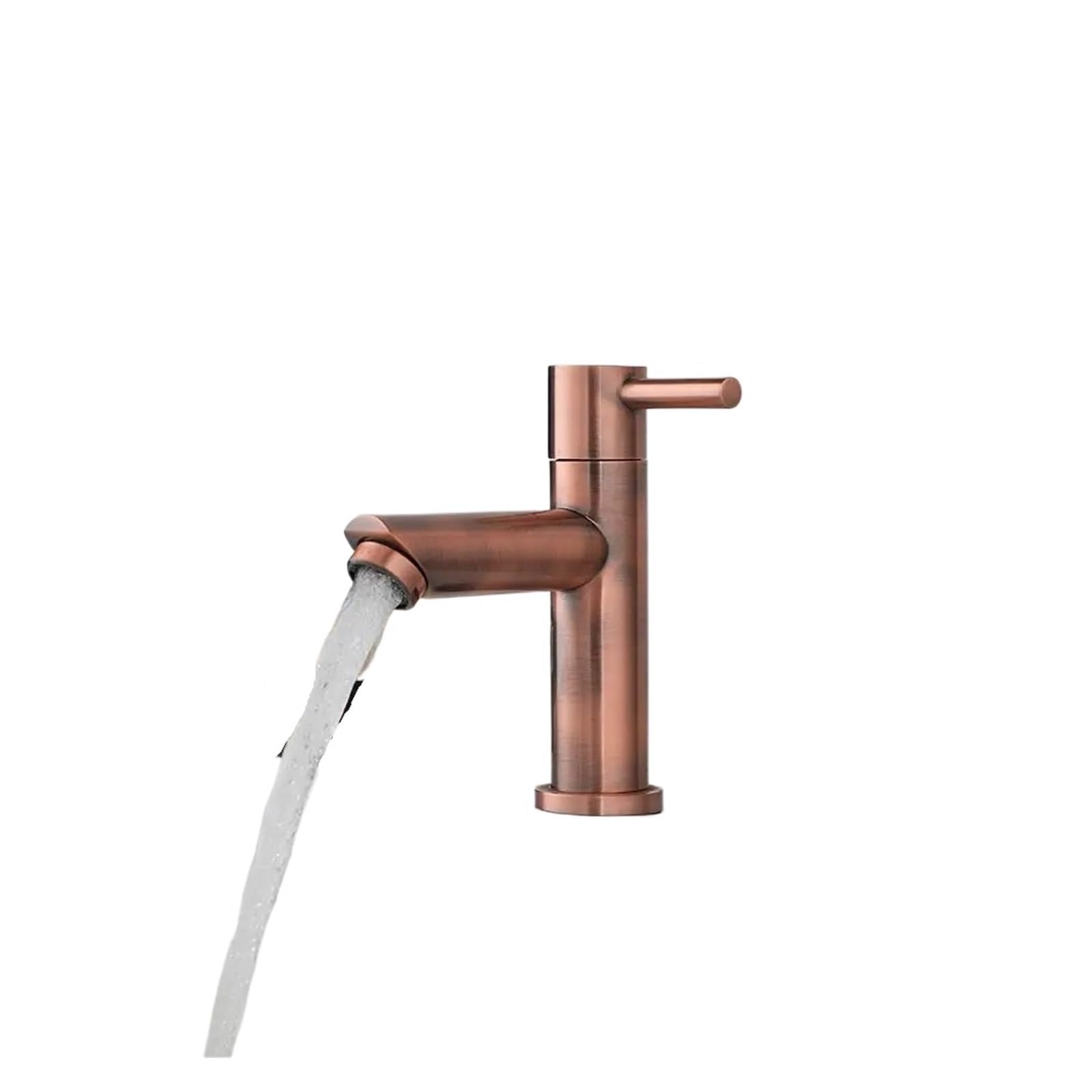 Robinet de salle de bains haut de gamme cuivre antique mat pour vasque