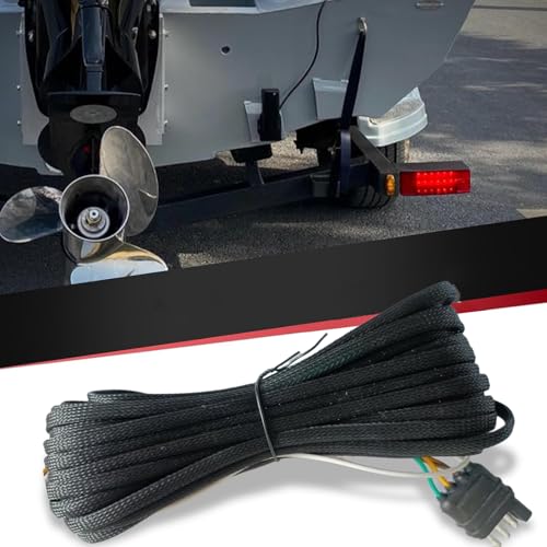Cableado de remolque de 4 pines de alta durabilidad con funda de nylon 3