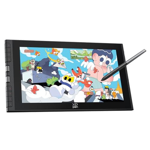 XPPen Artist 12 3rd Drawing Tablet with 11.9 FHD IPS Screen X4 Chip Stylus with 16K Pen Pressure 8 Shortcut Keys & Dual DialIdeal for Beginners & On-the-Go Creators Requires PC/Laptop Connection