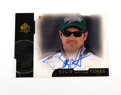 1999 SP Authentic Bobby Labonte #BL Sign of the Times NASCAR Racing On Card Auto - Autographed NASCAR Cards