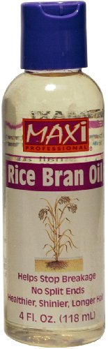 Maxi Hair Oil - Rice Bran 4 oz.