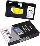VHS-C Tape Cassette Adapter for Camcorders Motorized SVHS VHS-C to VHS – Ideal for VCR Player, Video Cassette Player and VHS to Digital Converting