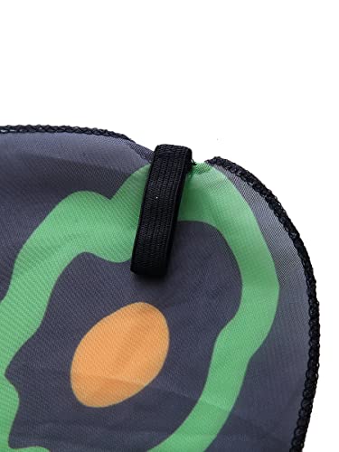 Cismark Kids Butterfly-Wings Costume For Girls With Headband-Mask Children Butterfly Dress Up Cape Halloween Party Favors Gifts(Yegr3) #TOP2