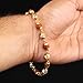 Rudra Empire Rudraksha Beads and Crystal Bracelet Jewellery for Men and Women Gift