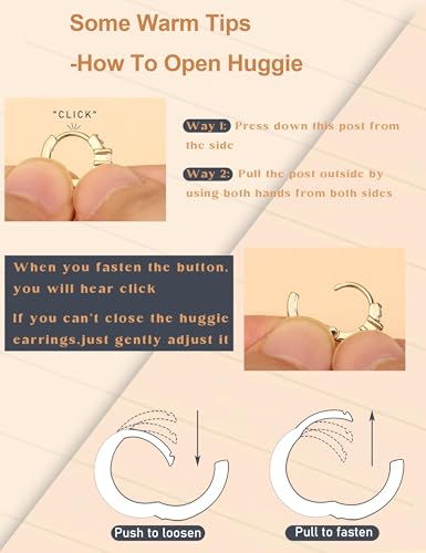 image for LOLIAS Flat Back Earrings for Women Hypoallergenic Surgical Steel Earr