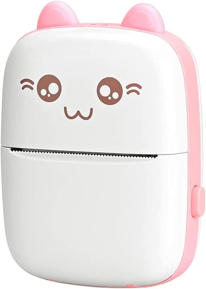 طابعة صغيرة محمولة تعمل بتقنية البلوتوث للأطفال والبالغين، لطب... - view 1