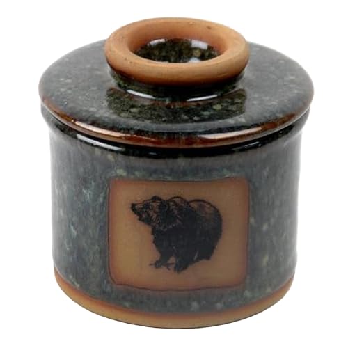 Portmeirion Botanic Garden 1/4 Lb Covered Butter, Fine China Dinnerware