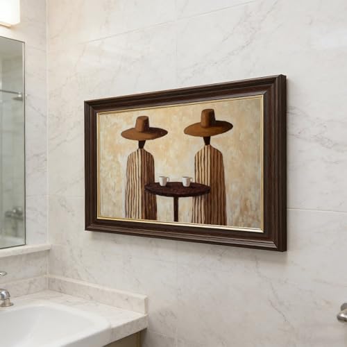Poster sur toile figurines abstraites art mural de luxe - 5
