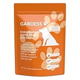 GAROESS Human Grade Superfood for Dogs, Premium Green Powder, Cranberry,Pumpkin Powder, chlorella for Dental & Teeth, Hip & Joint, Gut Health, Allergies, Immune, Skin, Large Size, 90 Scoops（5.3oz