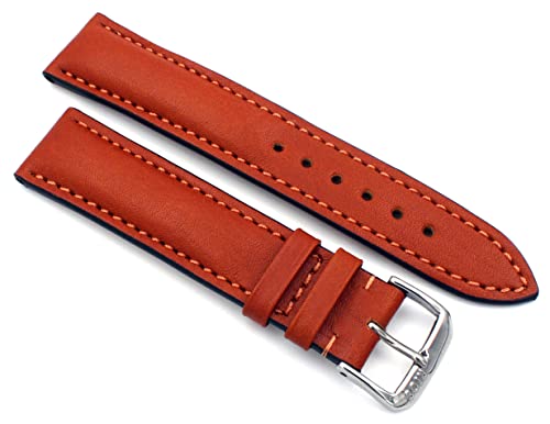 RIOS1931 Wolga bracelet en cuir de qualité supérieure cousu main en Allemagne