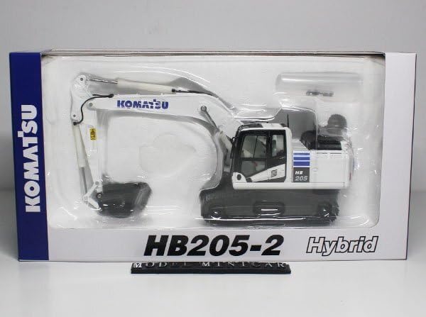 コマツHB205-2　建機ミニチュア Amazon.co.jp: 廃番ダイキャストモデル ☆KOMATSU コマツ HB205-2
