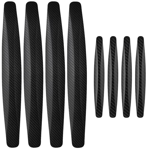 Richunie 8 Pièces Protection Voiture, Protection Pare Choc Voiture Carrosserie Baguette De Protection Voiture Protection pour Pare-Chocs Auto Protection Pare...