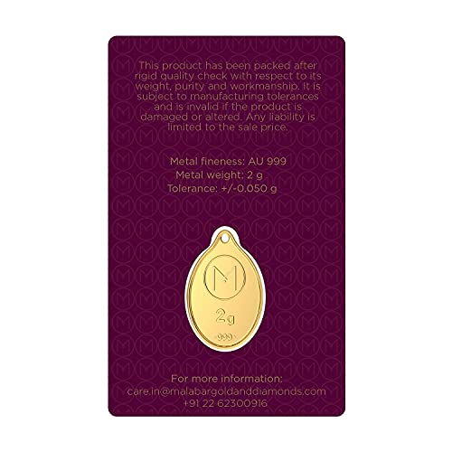 Malabar-Gold-Diamonds-24k-999-2-gms-Yellow-Gold-Laxmi-Coin-Cum-Pendant Malabar Gold & Diamonds 24k (999) 2 gms Yellow Gold Laxmi Coin Cum Pendant