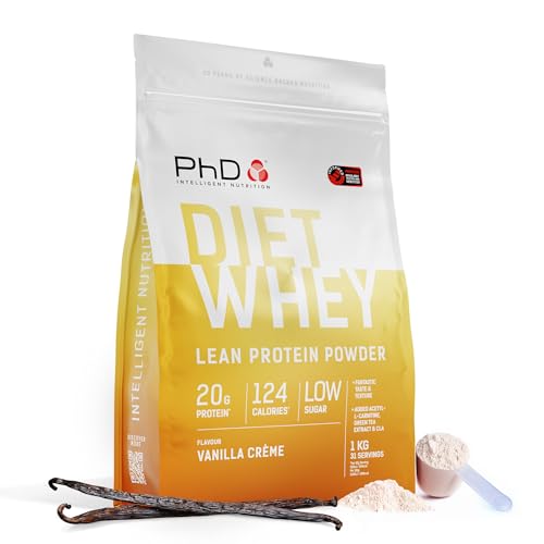 PhD Nutrition Diet Whey Lean Protein Powder | Vanilla Crème Whey ...
