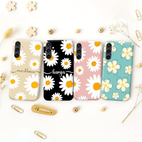 Image of COLORflow Back Cover Compatible with Samsung Galaxy S23 FE 5G | Daisy Bloom Customized Back Cover Compatible with Samsung Galaxy S23 FE 5G