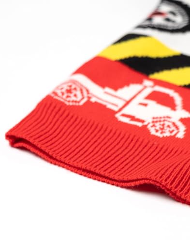 Pull de Noël Hot Wheels garçon tricot amusant manches longues rond