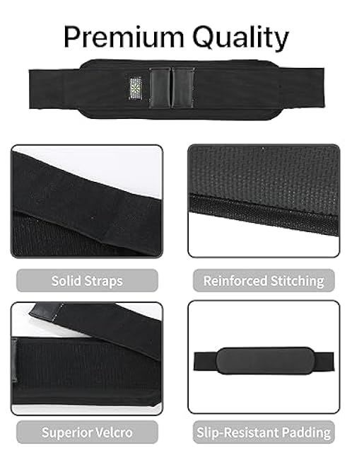 Hip Thrust Belt by SEWD - Use Any Weight to do Lunges, Glute Bridges, Dips and Booty Workouts ¨C Easy to Set Up with Dumbbells for At Home Hip Thrust Use. Reinforced Lightweight Dumbbell Belt for Home Gym