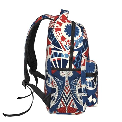 Casual Backpack for Women Men Special Pattern Lightweight Daypack Large Capacity Nurse Bag3