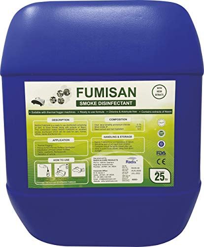Image of RADIX FUMISAN Ready To Use Smoke Machine isinfectant Solution, Use With Thermal F Dogger Machine (25 Ltr)