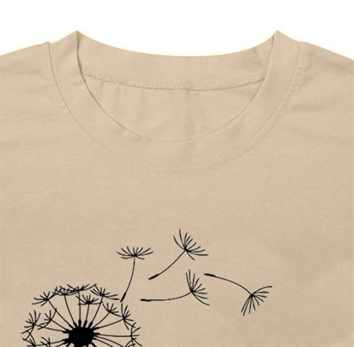 Spread Kindness Like Flower T-Shirt for Women Cute Flower Graphic Shirt Casual Positive Inspirational Short Sleeve Tee Top4