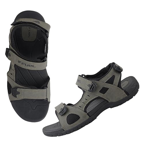 Image of FUEL Sandals & Floaters for Mens & Boys Comfortable & Lightweight Dailywear, Anti-Skid Flexible & Breathable for Running, Walking Stylish Casual Sandal for Outdoor Footwear For Gents (2112-04)