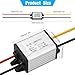 DC 12V to 3.7V Converter Step-Down Voltage Regulator DC Transformer Power Supply 3A 11.1W, Waterproof Down Converter Module Step-Down Transformer Power Adapter