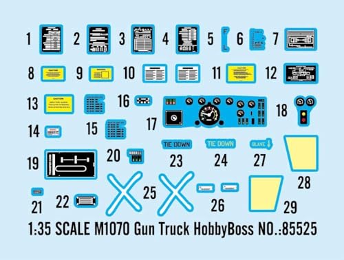 Kit de modélisme Hobby Boss 85525 maquette à assembler multicolore - 4