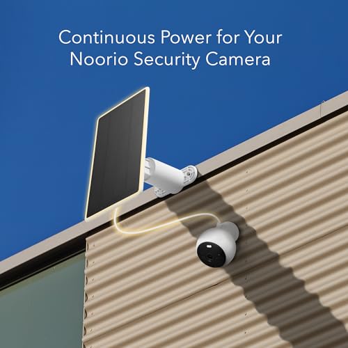 Wasserstein Solar Panel (2W) Compatible with Noorio B200/B210/B310 Security Cameras (Camera Not Included) – Image 3