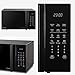 Hisense H25MOBS7HUK 25 Litre electronic Microwave with Auto Defrost, Digital Display, Smart Cook, Multi level cooking and Easy Clean- Black