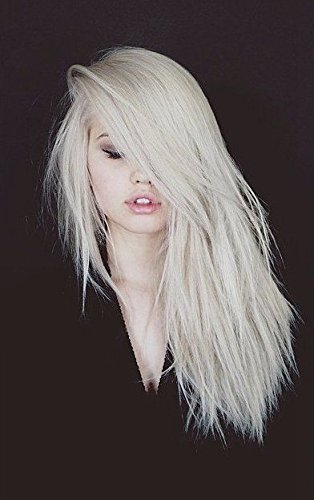 Full Shine 18" Remy Virgin Human Hair Tape On Extensions Color #60 Plantinum Blonde 2g Per Piece 40g Per Package Tape in Skin Weft Remy Hair Extensions