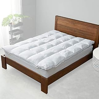 Cheer Collection Extra Plush Luxurious Down Alternative Feather Pillow Top Bed Topper Mattress