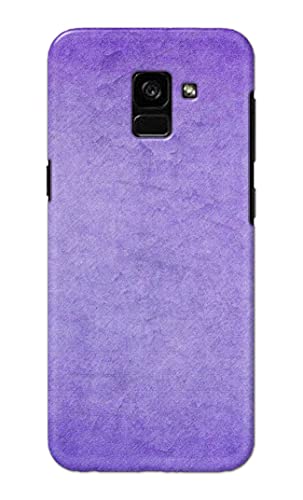 Image of Plain Purple Hard Back Case Cover for Samsung Galaxy A5 (2018) / Samsung A8 (2018), A530F, A530F / DS Back Cover -(J5) VNS2226