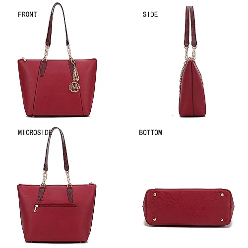 Bolso Tote Grande MKF Collection para Mujer miniatura 5