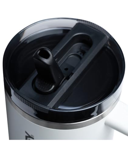 Image of STANLEY Quencher ProTour Flip Straw Tumbler with Leakproof Lid 40 oz | Built-In Straw & Handle | Cupholder Compatible for Travel | Insulated Stainless Steel Cup | BPA-Free | Chalk