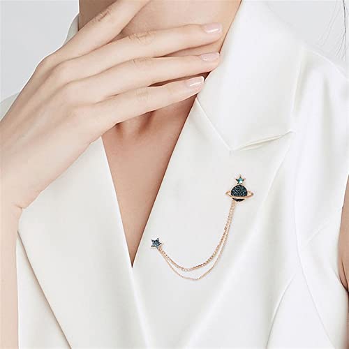 Collier planète créative et broche pour sublimer vos robes