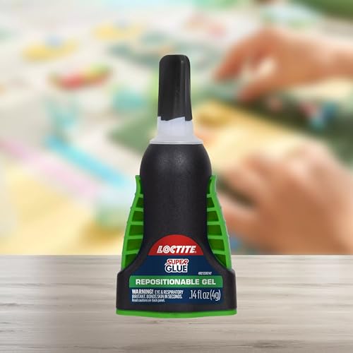 Image of Loctite Super Glue Extra Time Control, Clear, 0.14 fl oz Bottle, 6 Pack - Superglue for Plastic, Wood, Metal, Crafts & Repair, Cyanoacrylate Adhesive Instant Glue