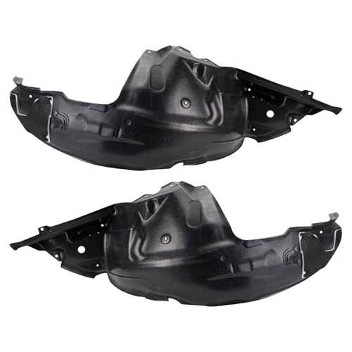 Image of TRQ Front Inner Fender Liner Set Compatible with 2009-2013 Subaru Forester SU1248118 SU1249118