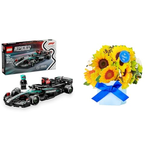 【父の日セット】レゴ(LEGO) スピードチャンピオン Mercedes-AMG F1(R) W15 レースカー おもちゃ 玩具 誕生日 プレゼント ブロック 男の子 女の子 子供 10歳 11歳 12歳 小学生 乗り物 車 ミニカー 77244+サンリオ