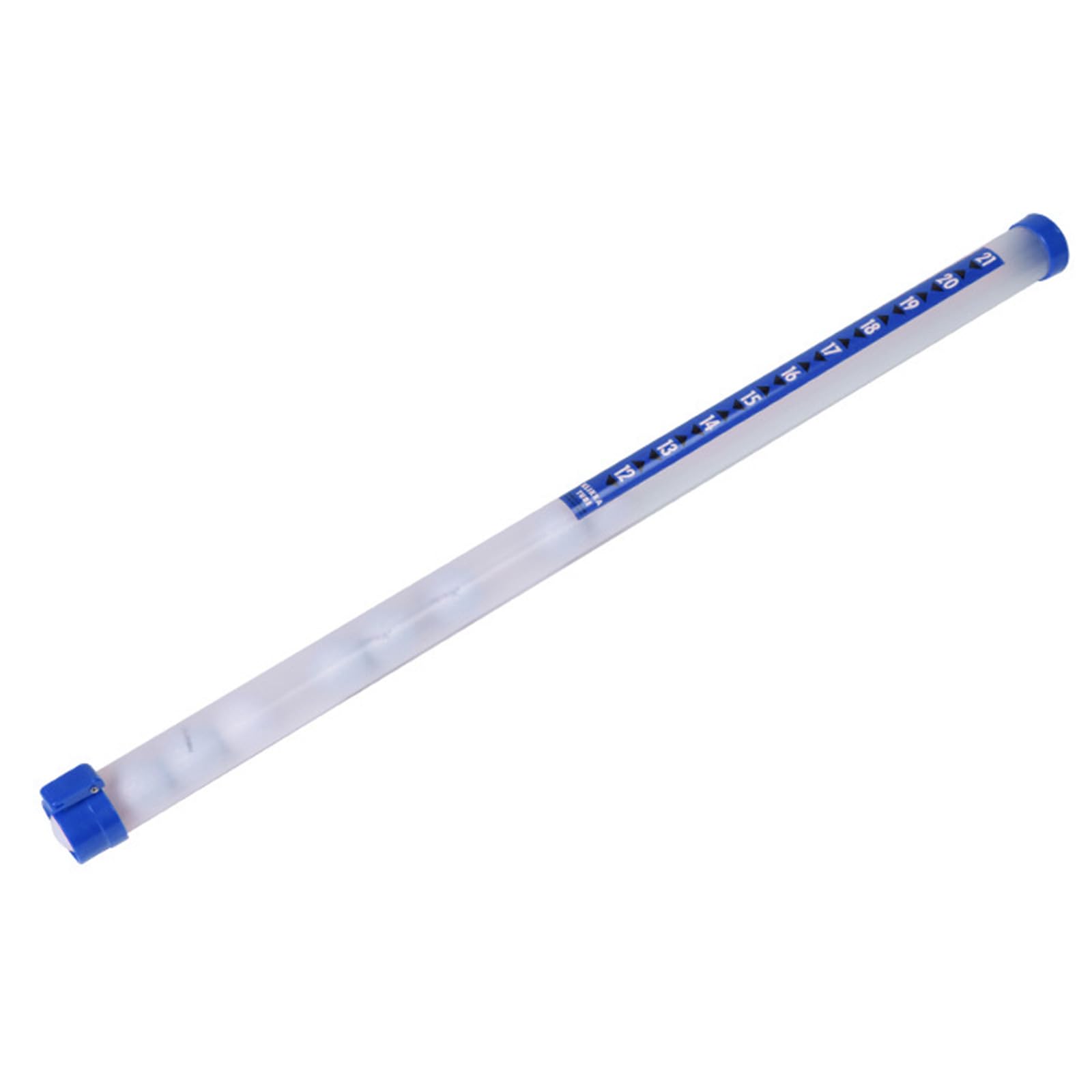 Tubo recogedor de pelotas de golf transparente para recoger pelotas de golf, herramienta para recoger pelotas de golf