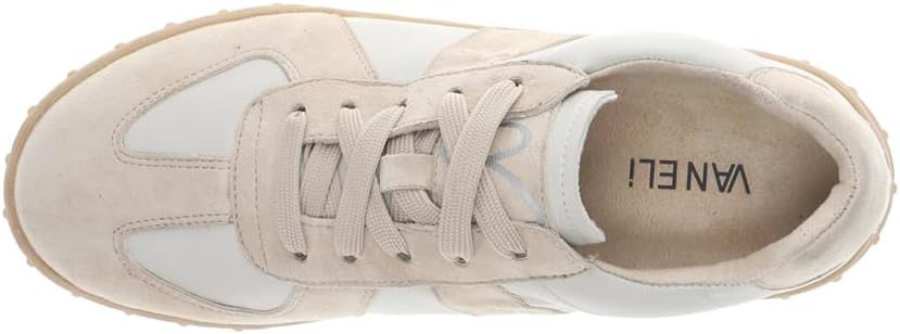 VANELi Womens Penny Lace Up Sneakers Shoes Casual - Beige
