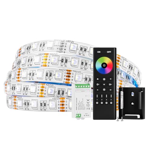 Cinta de LED RGBW BTF-LIGHTING 5m 60LEDs/m IP65 12V miniatura 1
