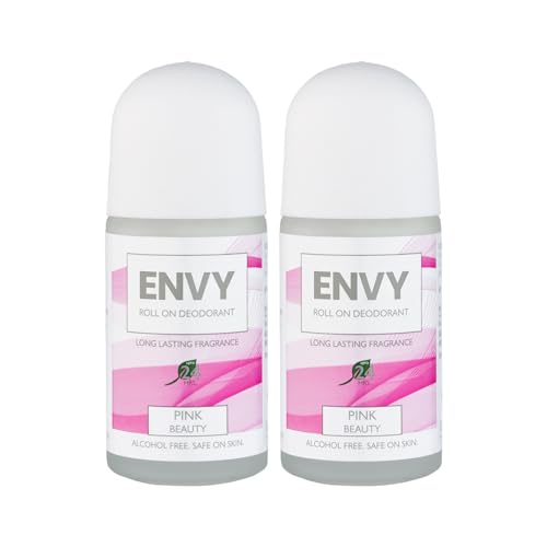 Image of ENVY Pink Beauty Long Lasting Roll-on Deodorant 50 ml (Pack of 2)