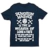 Galaxy Tees Mens Funny Dungeon Master T Shirt Short Sleeved Black 4XL #2